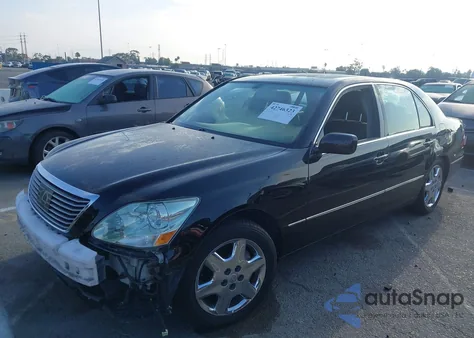 2004 Lexus Ls 430 from USA, damaged, VIN JTHBN36F140162974